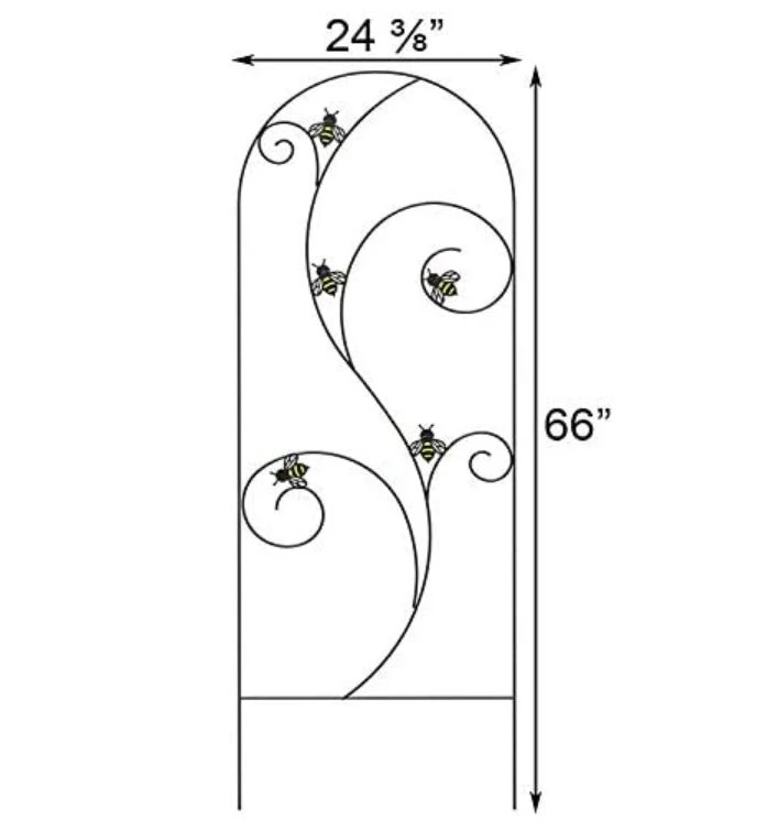 Panacea 66" Bee-Conscious Garden Trellis Panacea 66" Bee-Conscious Garden Trellis -Lawn & Garden shop 41770046 1 1