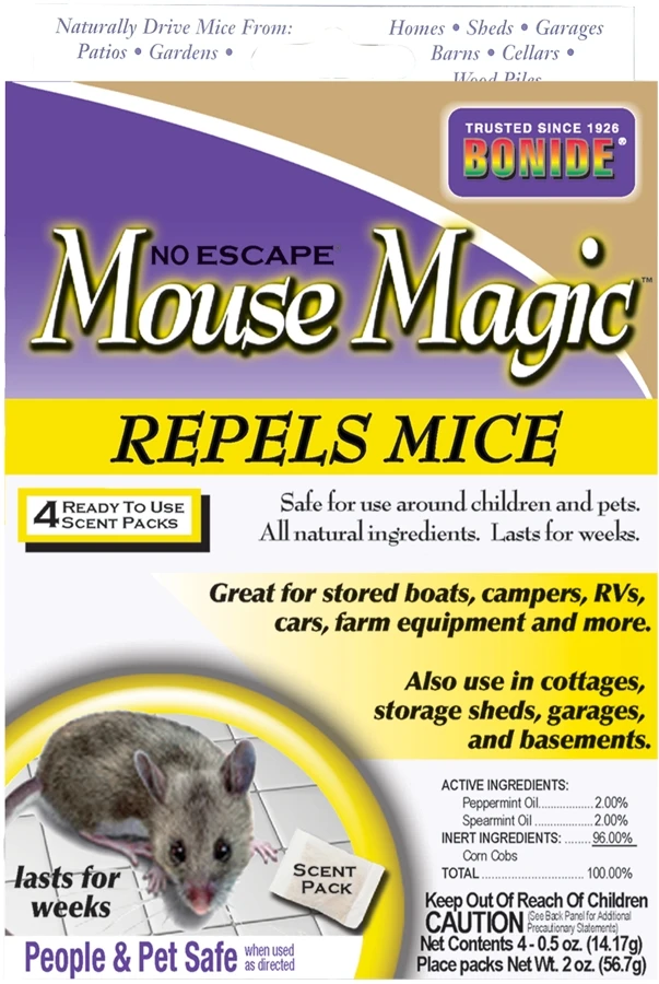 Bonide Mouse Magic® Repellent 4 pk Bonide Mouse Magic® Repellent 4 pk -Lawn & Garden shop 42120809 1