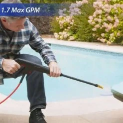 AR Blue Clean 1600 PSI Electric Pressure Washer 7 AR Blue Clean 1600 PSI Electric Pressure Washer -Lawn & Garden shop 42560089 5