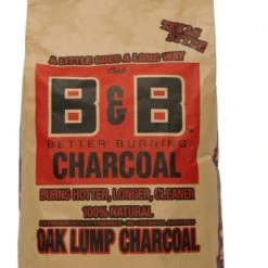 B and B Charcoal All Natural Oak Hardwood Lump Charcoal, 10lb.