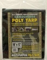 Erickson MFG Poly Camo 10X12 Tarp