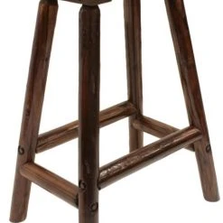 Leigh Country Char-Log Saddle Stool
