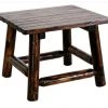 Leigh Country Char-Log End Table