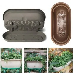 Bloem 18 in. Lucca Self Watering Window Box -Lawn & Garden shop 5171461 2 1 1