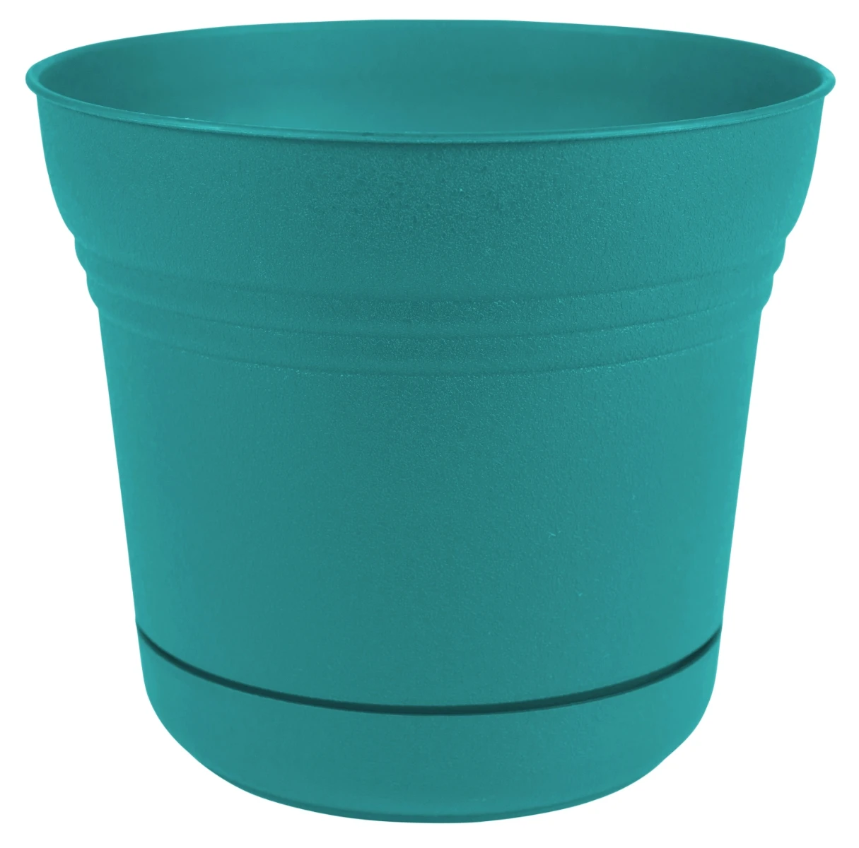 Bloem Saturn Plastic Planter with Saucer Bloem Saturn Plastic Planter with Saucer -Lawn & Garden shop 5171525