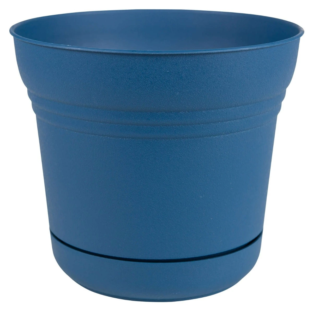 Bloem Saturn Plastic Planter with Saucer Bloem Saturn Plastic Planter with Saucer -Lawn & Garden shop 5171526