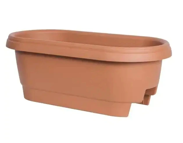 Bloem Deckrail 24inch Plastic Planter Bloem Deckrail 24inch Plastic Planter -Lawn & Garden shop 5171562 1