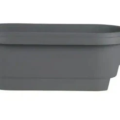 Bloem Deckrail 24inch Plastic Planter 4 Bloem Deckrail 24inch Plastic Planter -Lawn & Garden shop 5171562 2