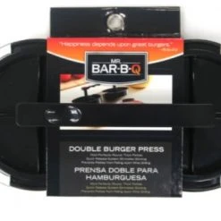 MR BAR-B-Q Double Burger Press -Lawn & Garden shop 58010158 1 2