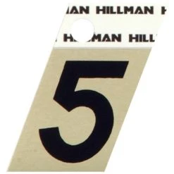 Hillman 1.5" Adhesive Angle-Cut House Number, Black/Gold 7 Hillman 1.5" Adhesive Angle-Cut House Number, Black/Gold -Lawn & Garden shop 5 1 1 1