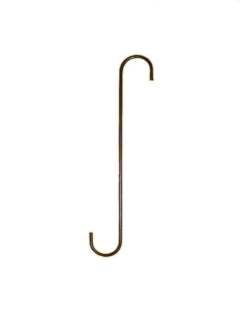 The Hookery 18" S-Hook w/2" Openings The Hookery 18" S-Hook w/2" Openings -Lawn & Garden shop 60790053 1