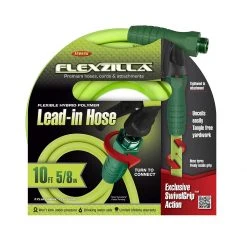 Flexzilla 10' Garden Hose Featuring SwivelGrip