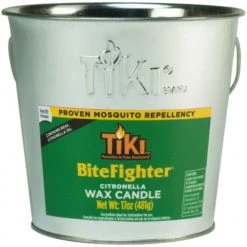 Tiki Bitefighter Citronella Wax Bucket 17 oz., Assorted -Lawn & Garden shop 61760035 1 1