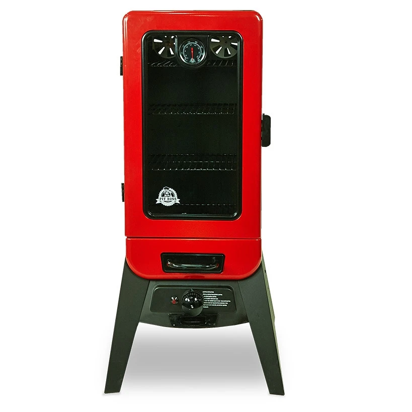 Pit Boss Vertical Gas Smoker Red Rock Series Pit Boss Vertical Gas Smoker Red Rock Series -Lawn & Garden shop 62370034 1