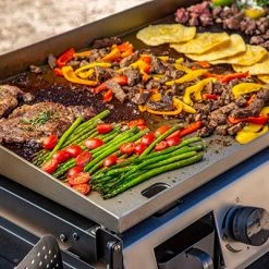 Pit Boss 4 Burner Deluxe Griddle - Flat Top Grill with Foldable Side Shelf 4 Pit Boss 4 Burner Deluxe Griddle - Flat Top Grill with Foldable Side Shelf -Lawn & Garden shop 62370092 3 1