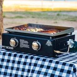 Pit Boss 2 Burner Tabletop Griddle, 10557 -Lawn & Garden shop 62370093 5 1