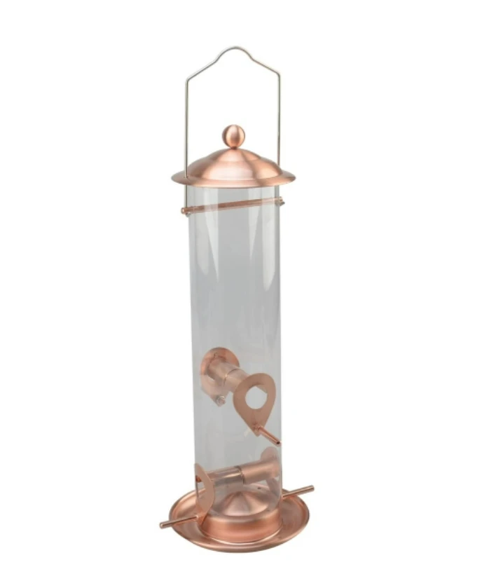 Farm Pro Copper Coated 4 Station Feeder Farm Pro Copper Coated 4 Station Feeder -Lawn & Garden shop 63980008