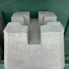 Post Pier Block 8" Gray -Lawn & Garden shop 64360113 1