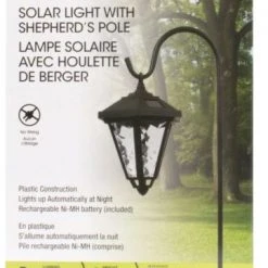 Solar Light with Shepherds Pole 3 Solar Light with Shepherds Pole -Lawn & Garden shop 66040010