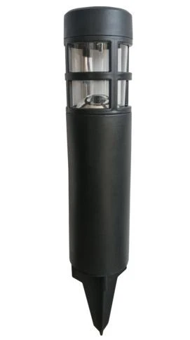 Solar Black Round Bollard Light Solar Black Round Bollard Light -Lawn & Garden shop 66040012 1