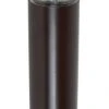 FUSION Solar Bronze Color Changing Ribbed Glass LED Bollard Light -Lawn & Garden shop 66040021