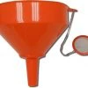 King Kooker 8-inch Plastic Oil Funnel with Stainless Steel Mesh Filter (100F) -Lawn & Garden shop 66190005 1 1