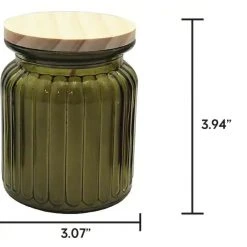 Patio Essential Citronella Glass Candle -Lawn & Garden shop 66640020 2