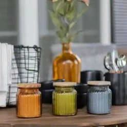 Patio Essential Citronella Glass Candle -Lawn & Garden shop 66640020 3