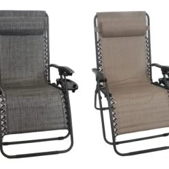 Backyard Expression 29" Anti-Gravity Chair with Cup Holder