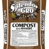 Splendor Gro Compost w/ Manure, .75 Cu. Ft. – 36 lbs 1 Splendor Gro Compost w/ Manure, .75 Cu. Ft. – 36 lbs -Lawn & Garden shop 714 9