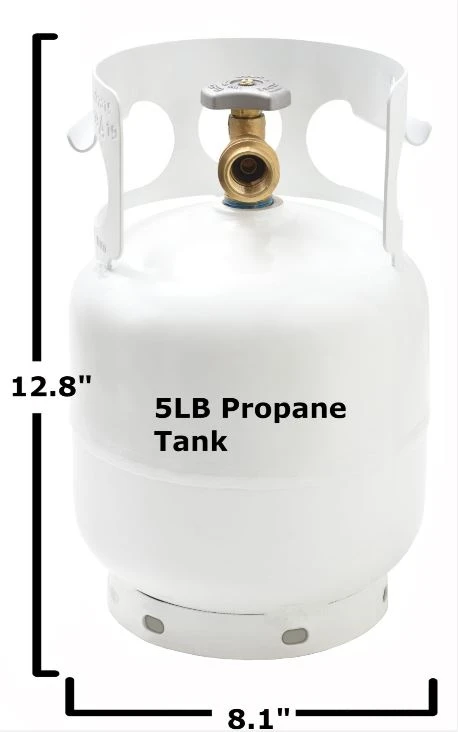 Flame King YSN5LB 5lb LP Cylinder w/OPD Flame King YSN5LB 5lb LP Cylinder w/OPD -Lawn & Garden shop 71830005 3