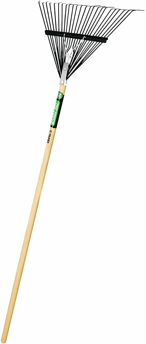 Truper Tru Tough Steel Leaf Rake, 24-Inch Head, Wood Handle, 54-Inch Truper Tru Tough Steel Leaf Rake, 24-Inch Head, Wood Handle, 54-Inch -Lawn & Garden shop 71zmx c mol ac sl1500