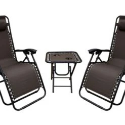 WFS Combo Chair/Table Zero Gravity Chairs -Lawn & Garden shop 72240006 1