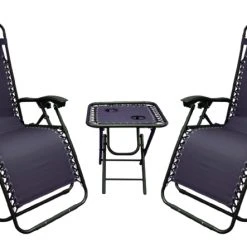WFS Combo Chair/Table Zero Gravity Chairs -Lawn & Garden shop 72240010 1
