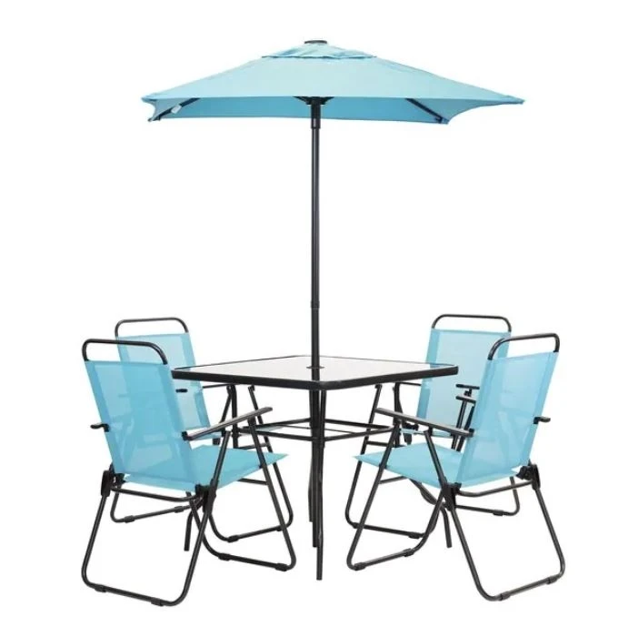 Sunray 6 pc. Aqua Patio Set Sunray 6 pc. Aqua Patio Set -Lawn & Garden shop 72260061