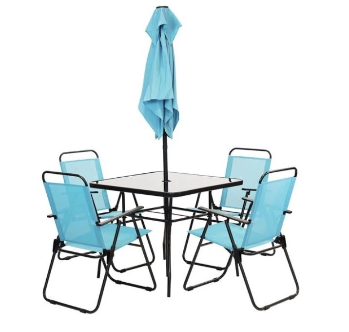 Sunray 6 pc. Aqua Patio Set Sunray 6 pc. Aqua Patio Set -Lawn & Garden shop 72260061 3
