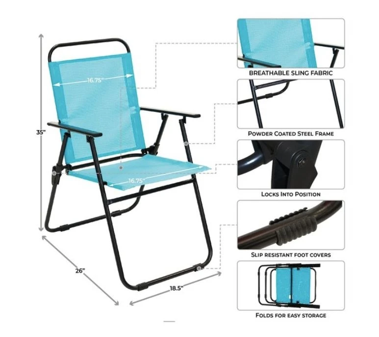 Sunray 6 pc. Aqua Patio Set Sunray 6 pc. Aqua Patio Set -Lawn & Garden shop 72260061 4