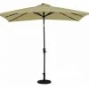 Sunray 9' x 7' Solar Lighted Patio Umbrella