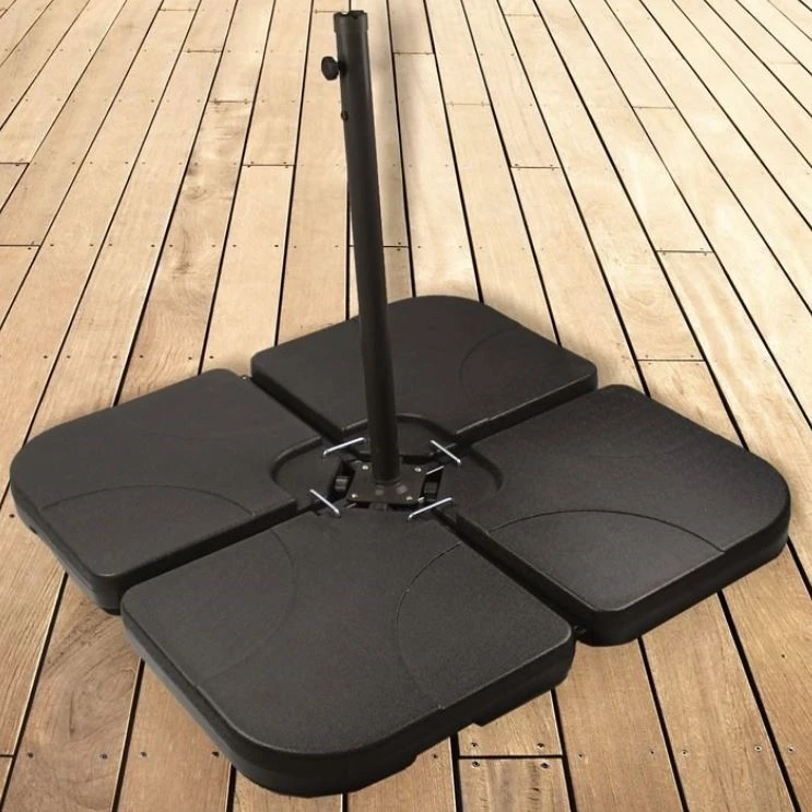 Sunray Black Offset Umbrella Base Sunray Black Offset Umbrella Base -Lawn & Garden shop 72260065 1 1
