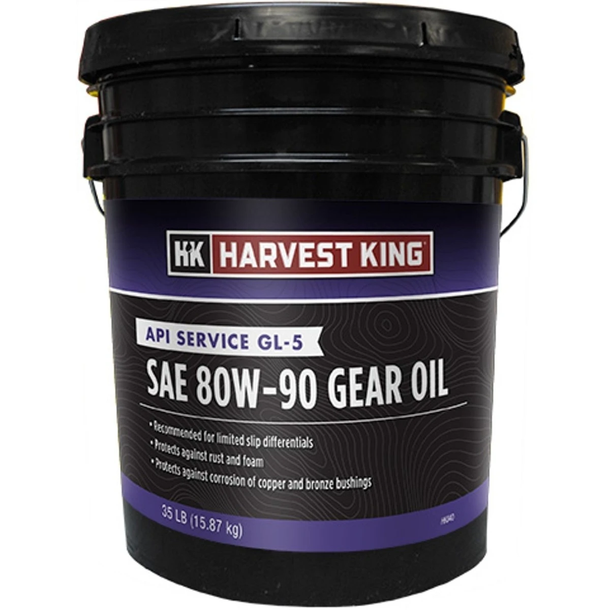Harvest King SAE 80W-90 Gear Oil - 5 Gallon Harvest King SAE 80W-90 Gear Oil - 5 Gallon -Lawn & Garden shop 72490207