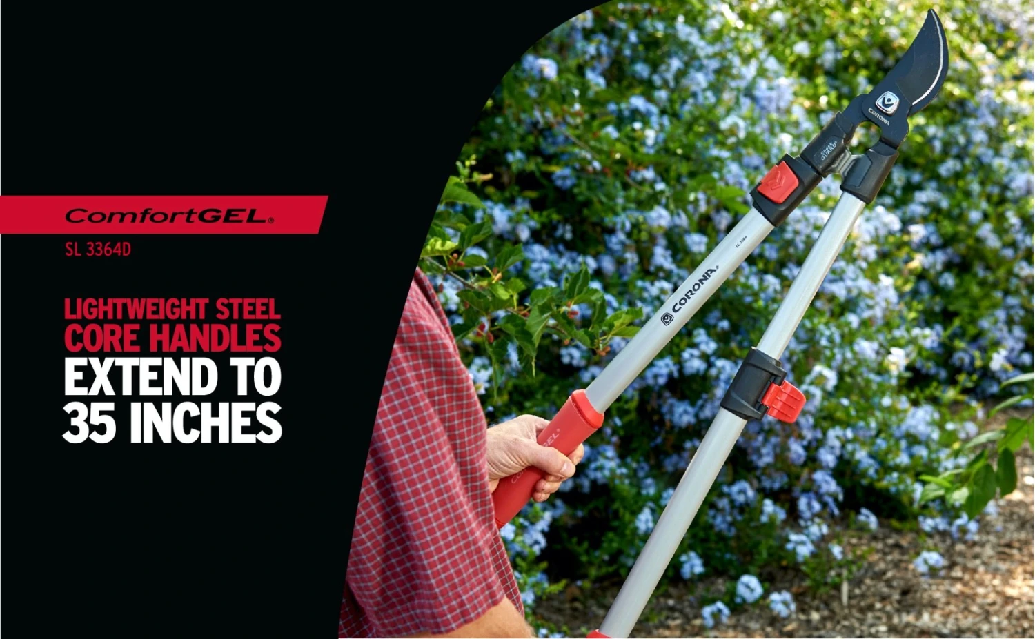 ComfortGEL Extendable Bypass Lopper, 1 1/2 in ComfortGEL Extendable Bypass Lopper, 1 1/2 in -Lawn & Garden shop 73550017 4