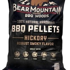 Bear Mountain Premium All-Natural Hardwood BBQ Smoker Pellets – 20 lbs -Lawn & Garden shop 73710008 1