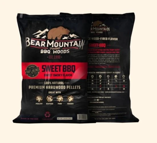 Bear Mountain FK92 Sweet BBQ Craft Blends Wood Pellets – 20 lbs Bear Mountain FK92 Sweet BBQ Craft Blends Wood Pellets – 20 lbs -Lawn & Garden shop 73710010