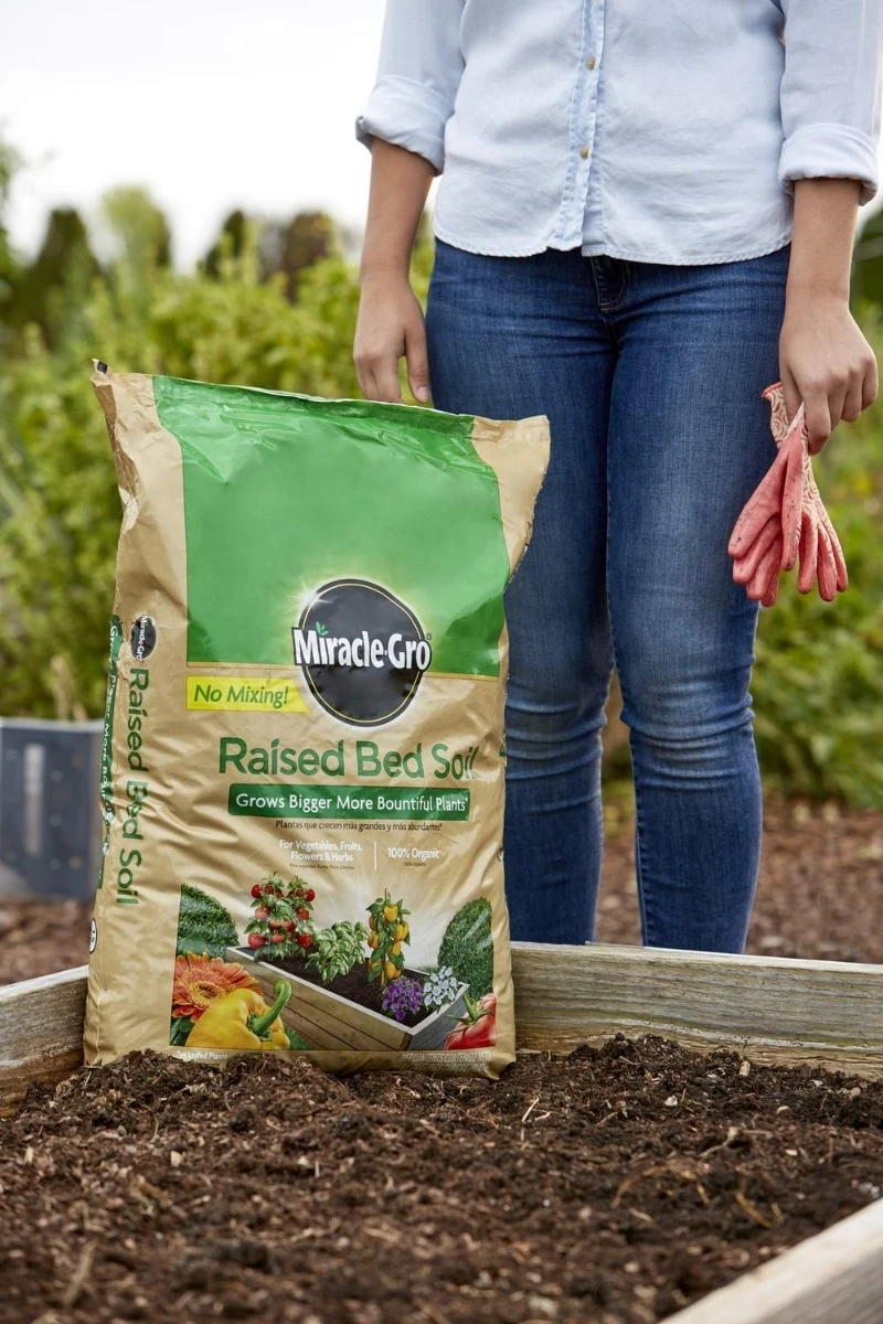 Miracle-Gro Raised Bed Soil - 1.5 cu. ft. Miracle-Gro Raised Bed Soil - 1.5 cu. ft. -Lawn & Garden shop 73959430 1