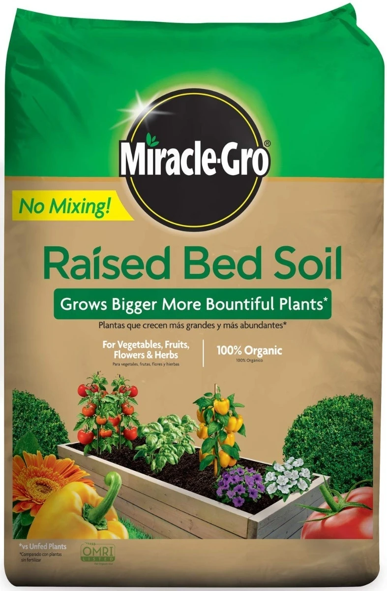 Miracle-Gro Raised Bed Soil - 1.5 cu. ft. Miracle-Gro Raised Bed Soil - 1.5 cu. ft. -Lawn & Garden shop 73959430