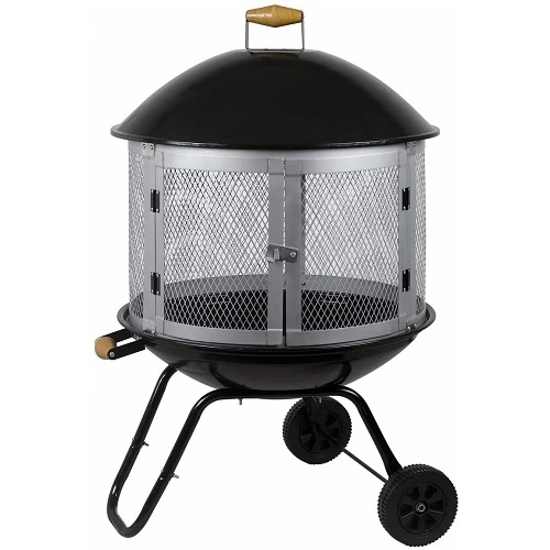 Red Mountain Valley 28" Portable Fire Pit with Wheels Red Mountain Valley 28" Portable Fire Pit with Wheels -Lawn & Garden shop 74370002