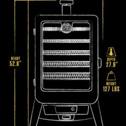 Pit Boss Sportsman 5 Series Pellet Smoker 5 Pit Boss Sportsman 5 Series Pellet Smoker -Lawn & Garden shop 74480001.3 1 1