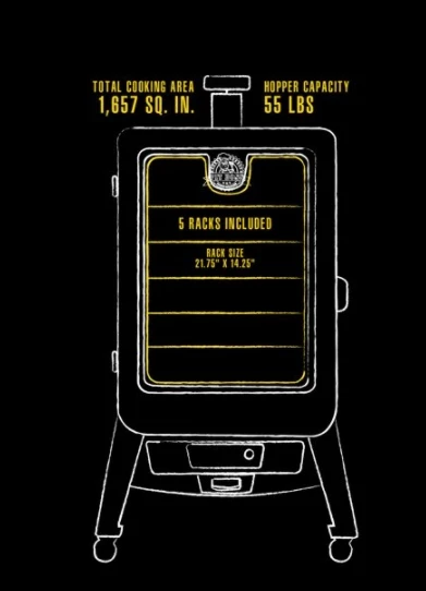 Pit Boss Sportsman 5 Series Pellet Smoker Pit Boss Sportsman 5 Series Pellet Smoker -Lawn & Garden shop 74480001.4 1 1