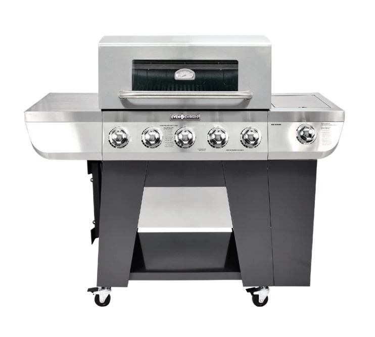 Even Embers LP Stainless Steel 5-Burner Gas Grill Even Embers LP Stainless Steel 5-Burner Gas Grill -Lawn & Garden shop 74590001