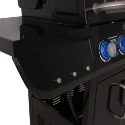 Even Embers 4-Burner Gas Grill with Window -Lawn & Garden shop 74590002 6 1